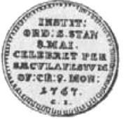 Trojak historyczny - Stanisław August Poniatowski Kraków mint, Polish–Lithuanian Commonwealth, 1767 reverse image