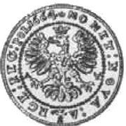 15 Kreuzers - Jan II Kazimierz Waza Opole mint, Polish–Lithuanian Commonwealth, 1664 reverse image