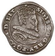 Szóstak / 6 Groszy - Sigismund III Vasa Lublin mint obverse image