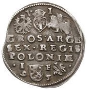 Szóstak / 6 Groszy - Sigismund III Vasa Lublin mint, Polish–Lithuanian Commonwealth, 1595 reverse image