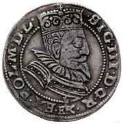 Szóstak / 6 Groszy - Sigismund III Vasa Wschowa mint obverse image