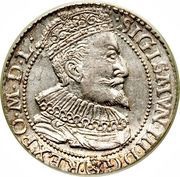 Szóstak / 6 Groszy - Sigismund III Vasa Malbork mint obverse image