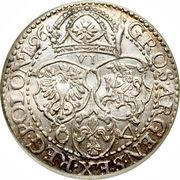 Szóstak / 6 Groszy - Sigismund III Vasa Malbork mint, Polish–Lithuanian Commonwealth, 1596-1601 reverse image