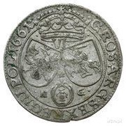 Szóstak / 6 Groszy - Jan II Kazimierz Waza Poznań mint reverse image