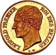 20 Centimes - Léopold I Pattern obverse image