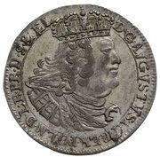 Szóstak gdański - August III Sas Gdańsk mint obverse image
