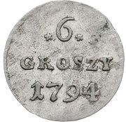 Szóstak koronny / 6 Groszy miedzianych - Stanisław August Poniatowski reverse image