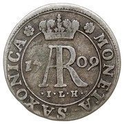 1⁄24 Talara / Grosz - August II Mocny Drezno mint obverse image