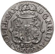 1⁄24 Talara / Grosz - August III Sas Lipsk mint obverse image