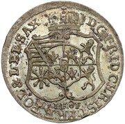 1⁄24 Talara - Fryderyk Christian as Polish Prince Lipsk mint obverse image