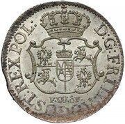 1⁄12 Talara / Dwugrosz - August III Sas Drezno mint obverse image