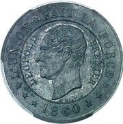 20 Centimes - Léopold I Pattern obverse image