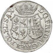 1⁄12 Talara / Dwugrosz - August III Sas Drezno mint obverse image