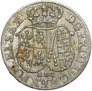 1⁄12 Talara / Dwugrosz - August III Sas Lipsk mint obverse image