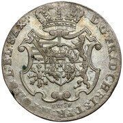 1⁄12 Talara - Fryderyk Christian as Polish Prince Drezno mint obverse image