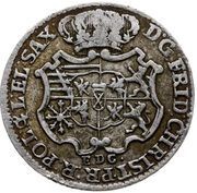 1⁄12 Talara - Fryderyk Christian as Polish Prince Lipsk mint obverse image