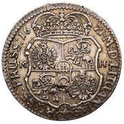 Złotówka koronna - Michał Korybut Wiśniowiecki Bydgoszcz mint, Polish–Lithuanian Commonwealth, 1671 reverse image