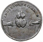 ⅛ Talara - August II Mocny Drezno mint, Polish–Lithuanian Commonwealth, 1719 reverse image