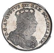 Tymf - August III Lipsk mint obverse image