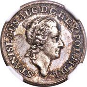 Złotówka koronna - Stanisław August Poniatowski Warszawa mint obverse image