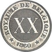 20 Centimes Pattern reverse image