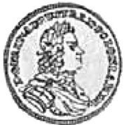 ⅙ Thaler / Ćwierćgulden - August II Mocny Lipsk mint obverse image