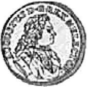 ⅙ Thaler / Ćwierćgulden - August II Mocny Drezno mint obverse image