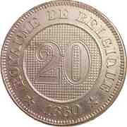 20 Centimes Pattern reverse image