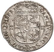 Ort koronny - Sigismund III Vasa Bydgoszcz mint, Polish–Lithuanian Commonwealth, 1618-1625 reverse image