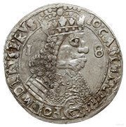 Ort koronny / 18 Groszy - Jan II Kazimierz Waza Lwów mint obverse image