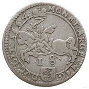 Ort litewski / 18 Groszy - Jan II Kazimierz Waza Wilno mint, Polish–Lithuanian Commonwealth, 1664 reverse image