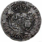 ¼ Talara - August II Mocny Drezno mint, Polish–Lithuanian Commonwealth, 1699-1733 reverse image