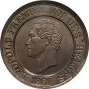 20 Centimes - Léopold I Pattern obverse image