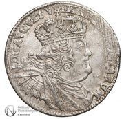 Dwuzłotówka koronna / 8 Groszy - August III Sas Lipsk mint obverse image