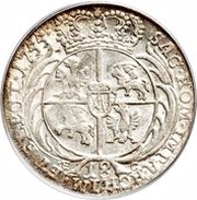 Ort / 18 Groszy - August III Lipsk mint reverse image