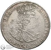 Ort gdański - August III Sas Gdańsk mint obverse image