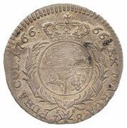 Ort koronny - Stanisław August Poniatowski Warszawa mint, Polish–Lithuanian Commonwealth, 1766 reverse image