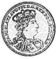 Dwuzłotówka gdańska - Stanisław August Poniatowski Gdańsk mint obverse image