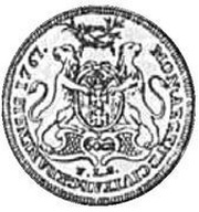 Dwuzłotówka gdańska - Stanisław August Poniatowski Gdańsk mint reverse image