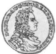 ⅓ Talara / Półgulden - August II Mocny Drezno mint obverse image