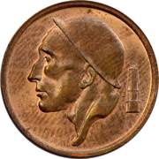 20 Centimes Dutch text obverse image