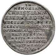 ⅓ Talara / Półgulden - August II Mocny Drezno mint obverse image