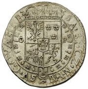 Półtalar koronny - Jan II Kazimierz Waza Kraków mint, Polish–Lithuanian Commonwealth, 1648-1668 reverse image