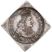 Półtalar elbląski - Jan II Kazimierz Waza Elbląg mint obverse image