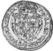 Półtalar koronny - Jan II Kazimierz Waza Wschowa mint, Polish–Lithuanian Commonwealth, 1651-1652 reverse image