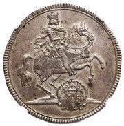 ½ Talara wikariackiego - August II Mocny Drezno mint obverse image