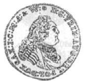 Półtalar / ½ Talara - August III Sas Drezno mint obverse image