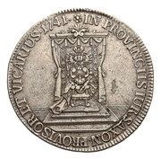 Półtalar wikariacki - August III Sas Drezno mint, Polish–Lithuanian Commonwealth, 1741-1742 reverse image