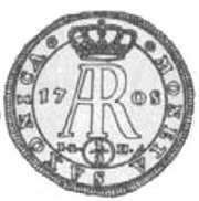 Gulden - ⅔ Talara - August II Mocny Drezno mint reverse image