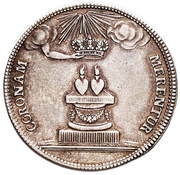 Gulden - ⅔ Talara - August III Sas Drezno mint, Polish–Lithuanian Commonwealth, 1738 reverse image